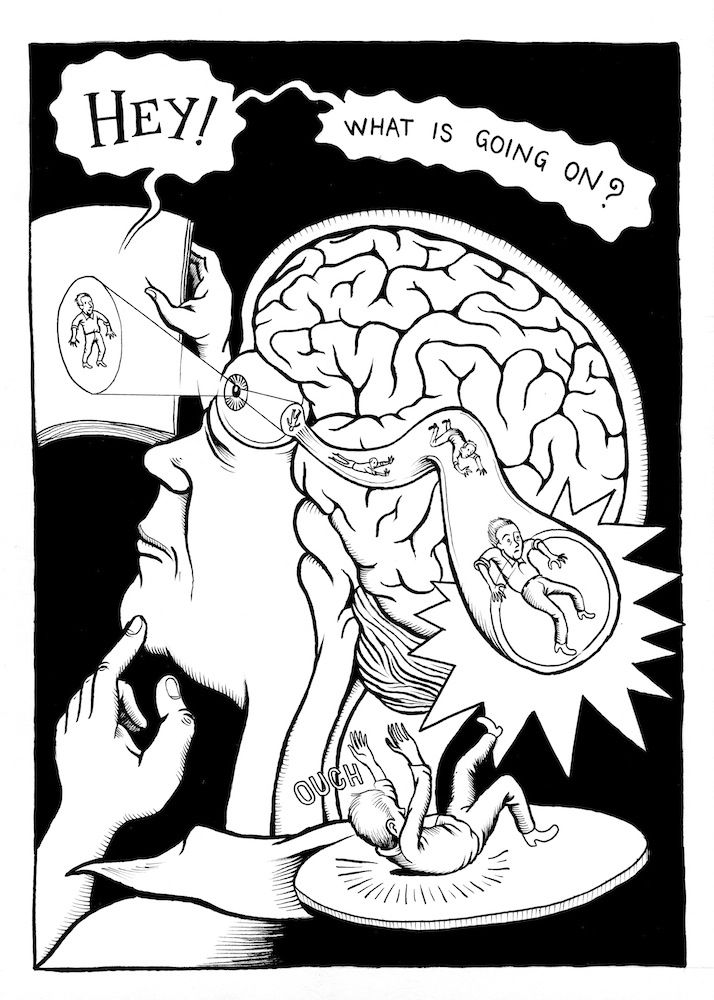 From the graphic novel Neurocomic. Published by British indie Press Nobrow.